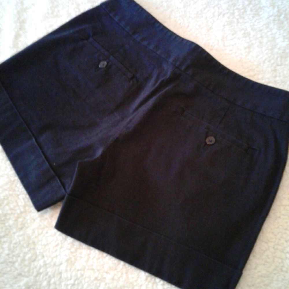 Express Design Studio Black Button-Front Shorts - image 4